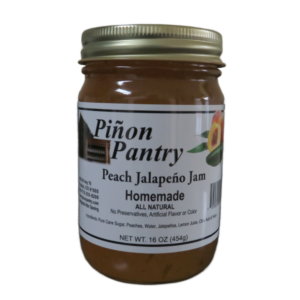 Homemade Peach Jalapeno Jam by Pinon Pantry, Pueblo Colorado