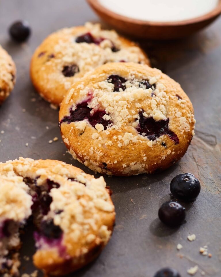 PinonPantry.com Recipe: Best Blueberry Jam Crumble Bars Recipe