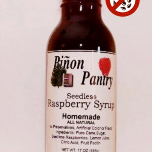PinonPantry.com Homemade Seedless Raspberry Syrup